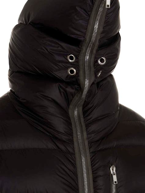 Rick Owens gimp hoodie puffer